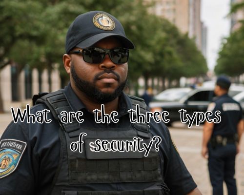 Security professional on high alert.