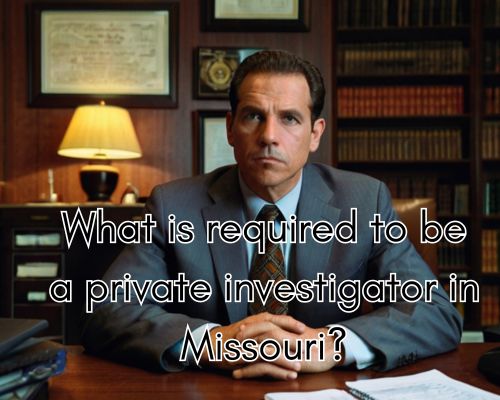a private investigator in Missouri